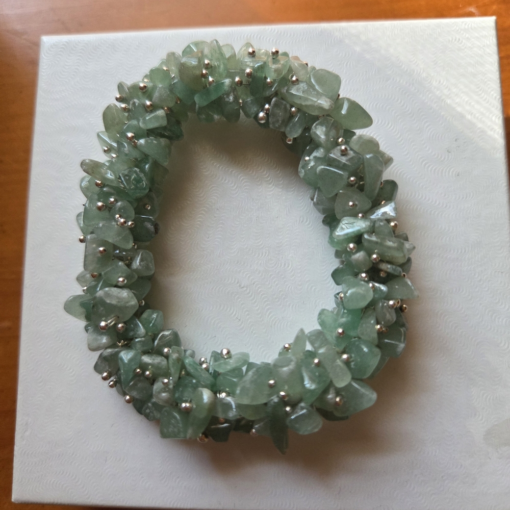 Green Gemstone Bracelet